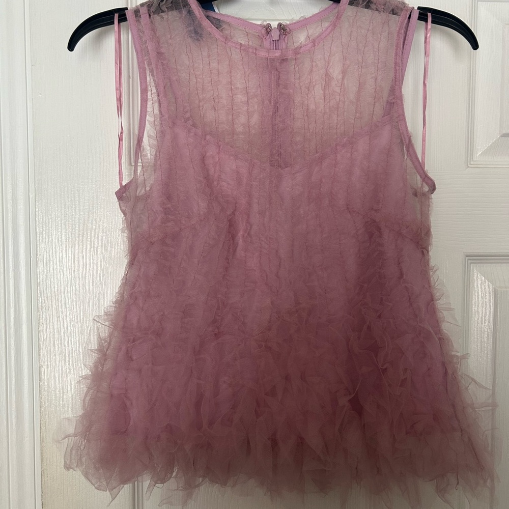 Endless Rose tulle top